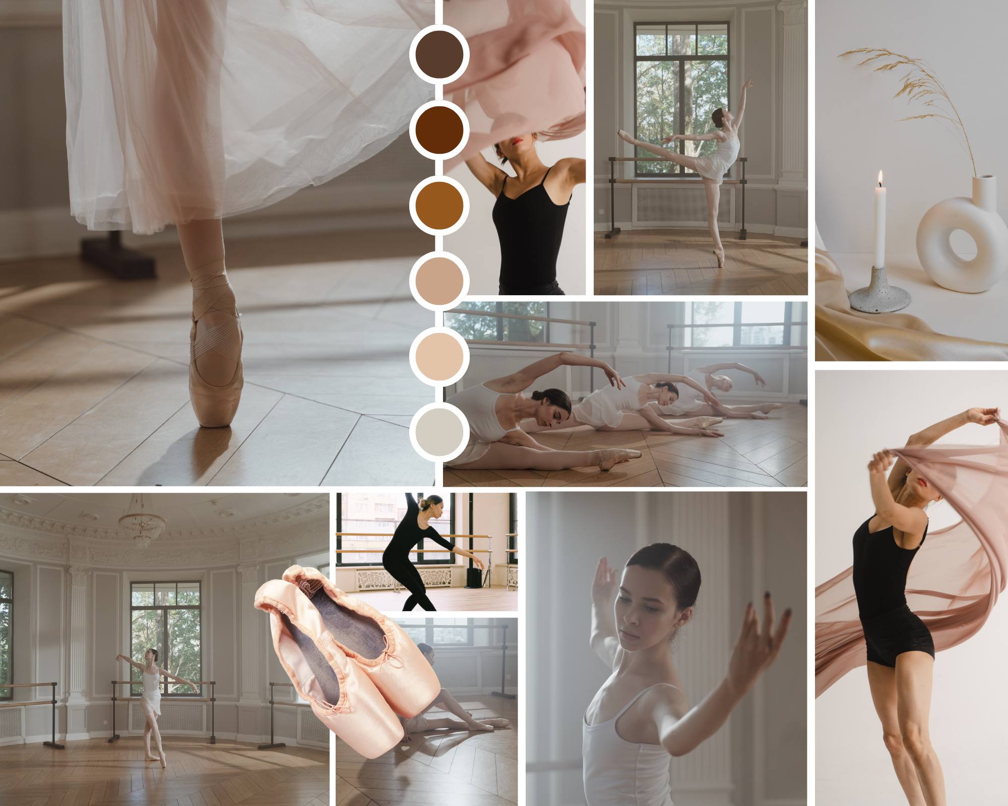 moodboard danse classique ballerine