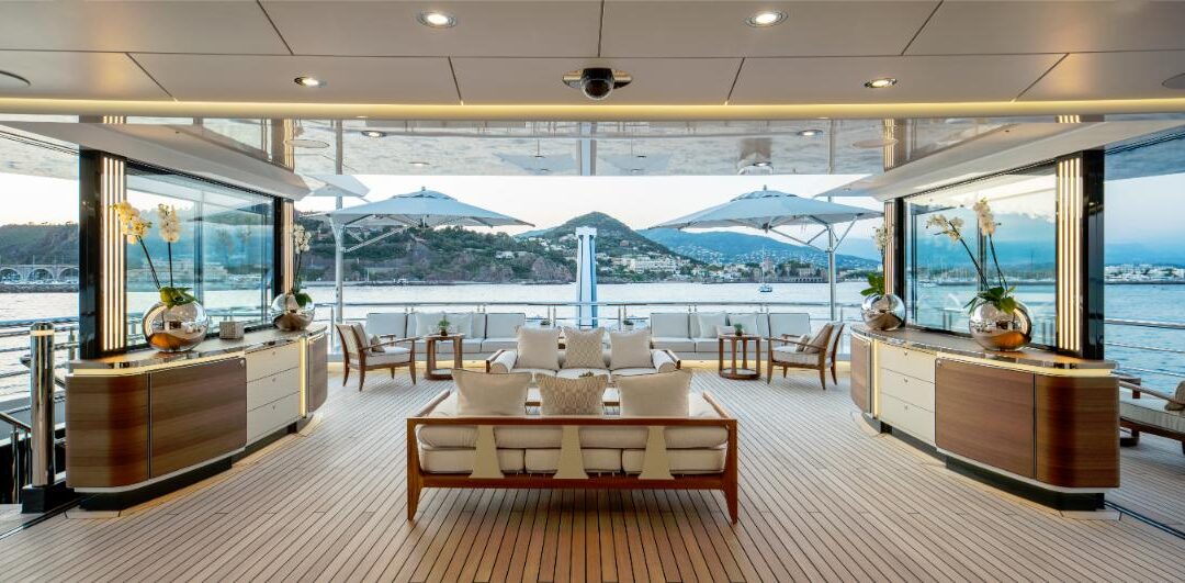 The art of yacht interior design: Merging luxury and coastal charm